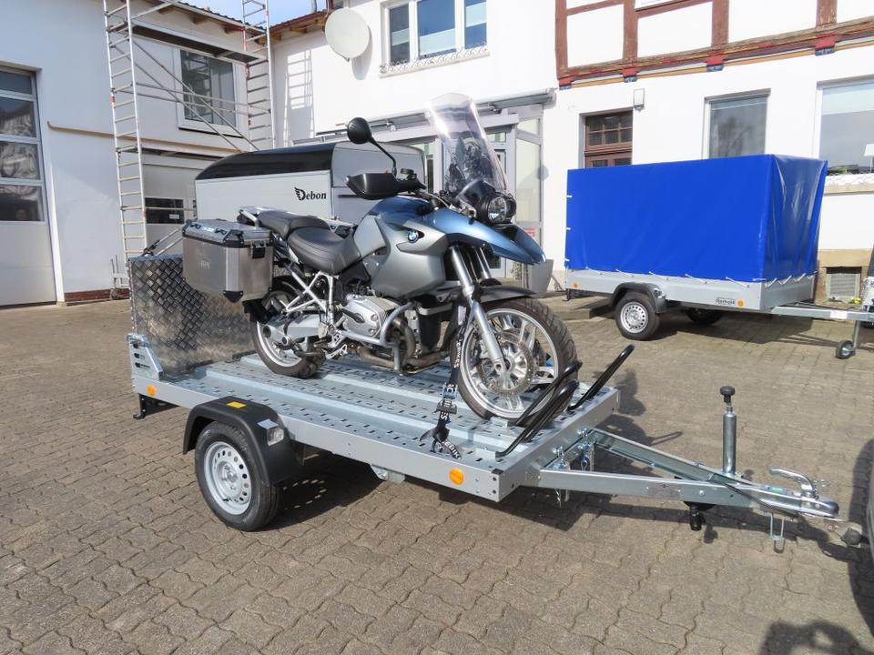 TPV KD-MU-T3 Motorradanhänger PKW-Anhänger 100km/h - Prikolica za motor: slika 1 TPV KD-MU-T3 Motorradanhänger PKW-Anhänger 100km/h - Prikolica za motor: slika 1