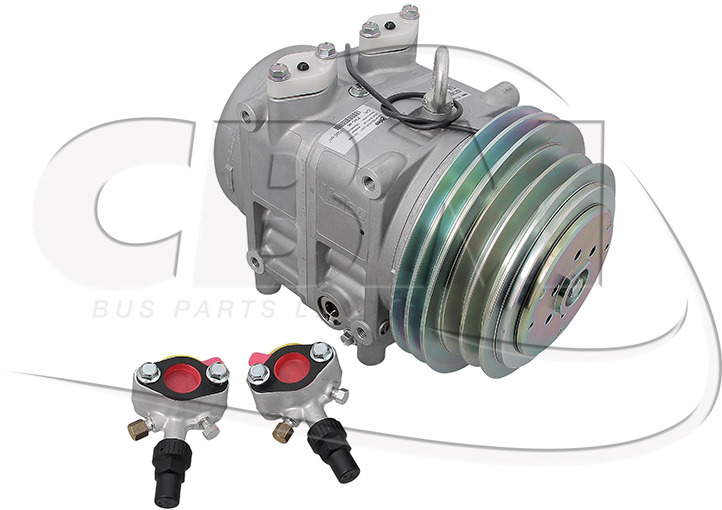 AUTOCLIMA B+A CLUTCH COMPRESSOR - HALDEX (72204C) - Kompresor klima uređaja za Autobus: slika 1 AUTOCLIMA B+A CLUTCH COMPRESSOR - HALDEX (72204C) - Kompresor klima uređaja za Autobus: slika 1