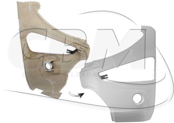 CBM FRONT LEFT BUMPER - WABCO (9254394017) - Branik za Autobus: slika 1 CBM FRONT LEFT BUMPER - WABCO (9254394017) - Branik za Autobus: slika 1