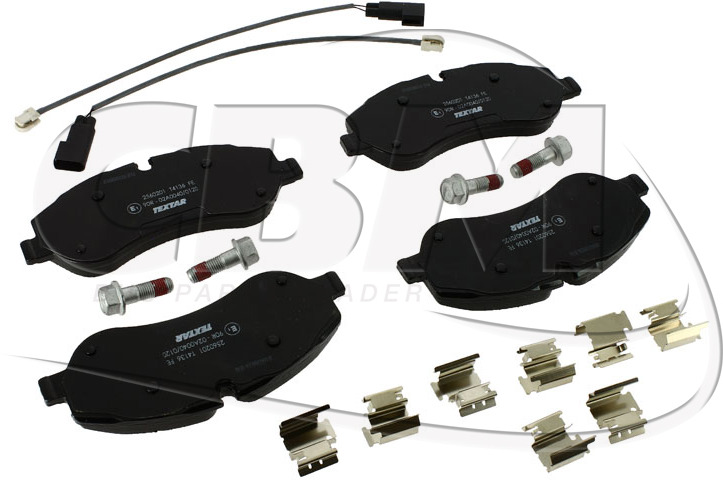 TEXTAR FRONT BRAKE PAD - MERCEDES MAN NEOPLAN VOLVO IRISBUS - IVECO - RVI (A0002777531 | N1014007802 | 14007802 | 11704340 | 8551052 | 503136162 | 5010393879) - Kočione pločice za Autobus: slika 1 TEXTAR FRONT BRAKE PAD - MERCEDES MAN NEOPLAN VOLVO IRISBUS - IVECO - RVI (A0002777531 | N1014007802 | 14007802 | 11704340 | 8551052 | 503136162 | 5010393879) - Kočione pločice za Autobus: slika 1