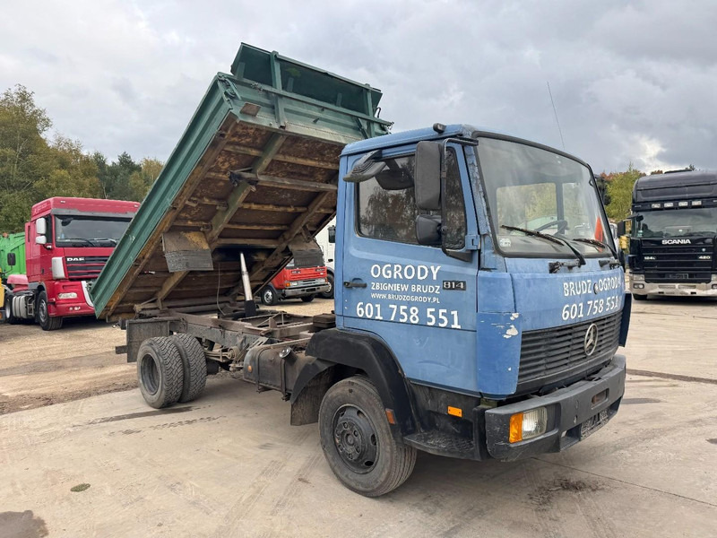 Mercedes-Benz SK 814 (6 CYLINDER / STEEL SUSPENSION / MANUAL PUMP / 3-SIDE TIPPER) - Istovarivač: slika 3 Mercedes-Benz SK 814 (6 CYLINDER / STEEL SUSPENSION / MANUAL PUMP / 3-SIDE TIPPER) - Istovarivač: slika 3