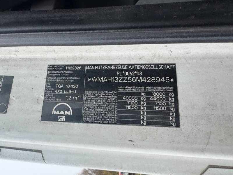 Tegljač MAN TGA 18.430 (MANUAL GEARBOX / BOITE MANUELLE): slika 16 Tegljač MAN TGA 18.430 (MANUAL GEARBOX / BOITE MANUELLE): slika 16