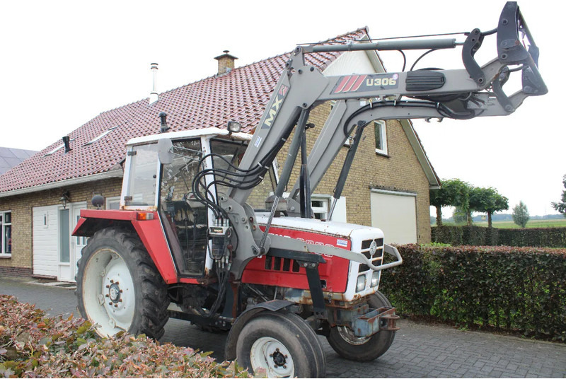 Steyr 8080 met voorlader - Traktor: slika 1 Steyr 8080 met voorlader - Traktor: slika 1
