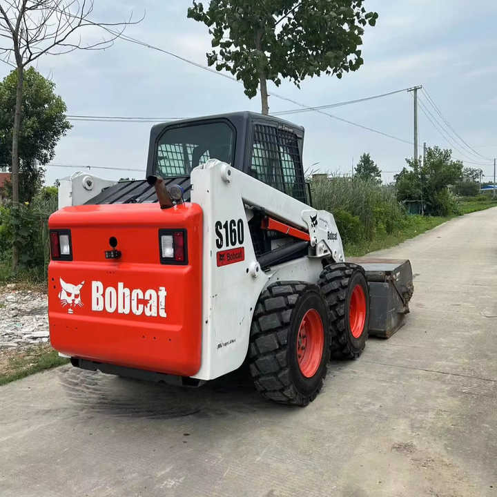 90% New Bobcat S160 Used Mini Loader Powerful, Low Price, and Very Good Quality - Mini utovarivač: slika 1 90% New Bobcat S160 Used Mini Loader Powerful, Low Price, and Very Good Quality - Mini utovarivač: slika 1