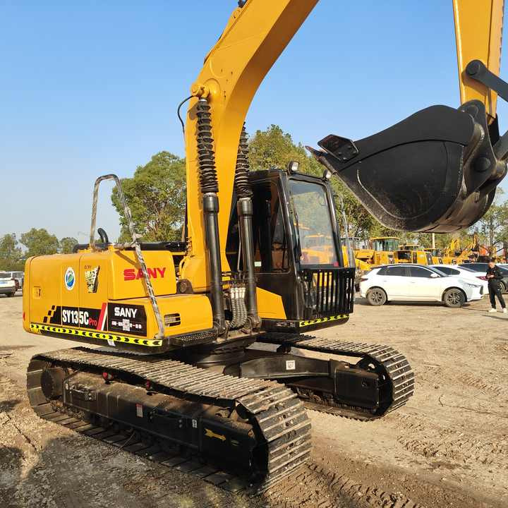 China Brand Used Sany China Brand Used Sany Sy135c Mini Excavator 6ton Crawler Earth Digger Machine for Sale - Mini bager: slika 1 China Brand Used Sany China Brand Used Sany Sy135c Mini Excavator 6ton Crawler Earth Digger Machine for Sale - Mini bager: slika 1