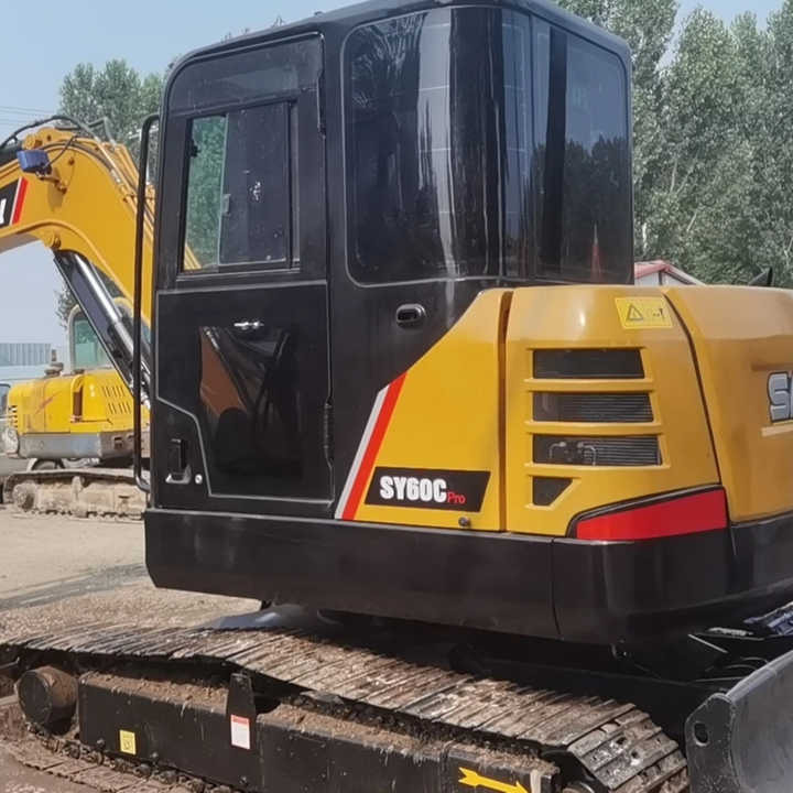 China Brand Used Sany Sy60c Mini Excavator 6ton Crawler Earth Digger Machine for Sale - Mini bager: slika 5 China Brand Used Sany Sy60c Mini Excavator 6ton Crawler Earth Digger Machine for Sale - Mini bager: slika 5