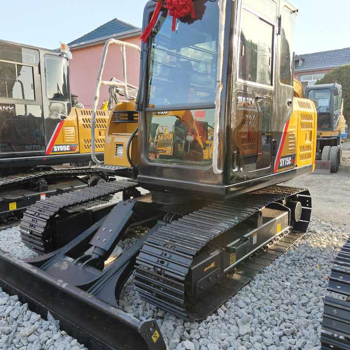 China Brand Used Sany Sy75c Mini Excavator 6ton Crawler Earth Digger Machine for Sale - Mini bager: slika 1 China Brand Used Sany Sy75c Mini Excavator 6ton Crawler Earth Digger Machine for Sale - Mini bager: slika 1