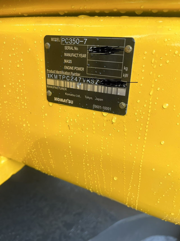 Bager guseničar Komatsu pc350-7: slika 25 Bager guseničar Komatsu pc350-7: slika 25