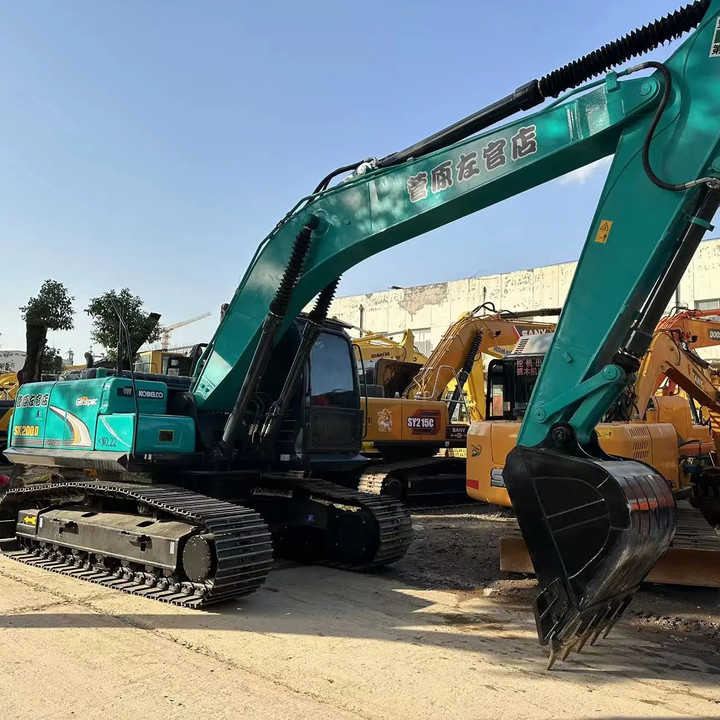 Used High-quality Original Japan Kobelco Sk200-8 Crawler Excavator in Hefei - Bager guseničar: slika 4 Used High-quality Original Japan Kobelco Sk200-8 Crawler Excavator in Hefei - Bager guseničar: slika 4