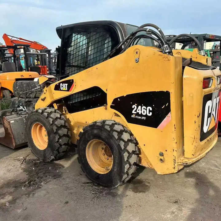 Used Wheel Loader CAT246C Caterpillar 246C Mini Wheel Skid Steer Loader in Stock - Mini utovarivač: slika 1 Used Wheel Loader CAT246C Caterpillar 246C Mini Wheel Skid Steer Loader in Stock - Mini utovarivač: slika 1