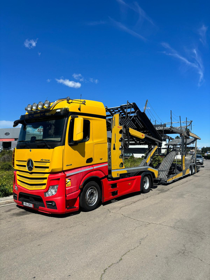 MERCEDES-BENZ ACTROS 450 - Kamion za prevoz automobila: slika 1 MERCEDES-BENZ ACTROS 450 - Kamion za prevoz automobila: slika 1