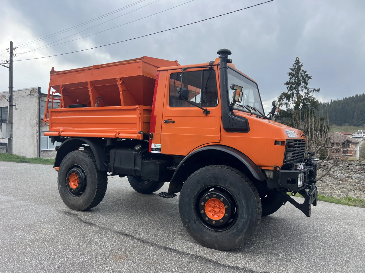 Mercedes-Benz UNIMOG U1500, 4х4, Самосвал - Vozilo za čišćenje snega: slika 4 Mercedes-Benz UNIMOG U1500, 4х4, Самосвал - Vozilo za čišćenje snega: slika 4