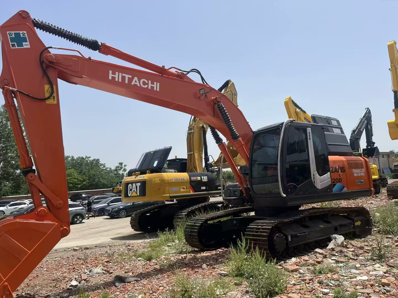 HITACHI ZX200 - Bager guseničar: slika 4 HITACHI ZX200 - Bager guseničar: slika 4