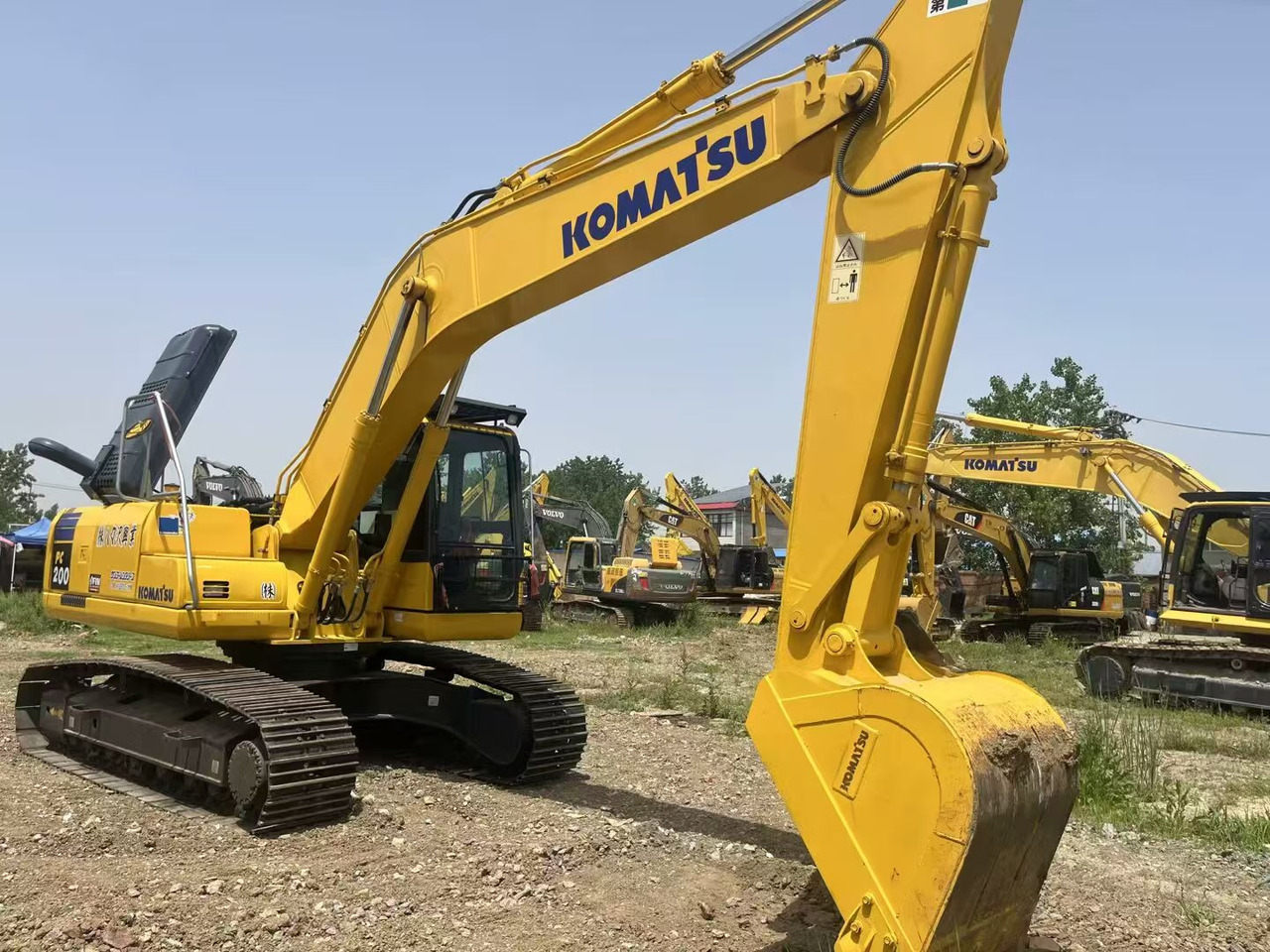 Bager guseničar KOMATSU pc200: slika 13