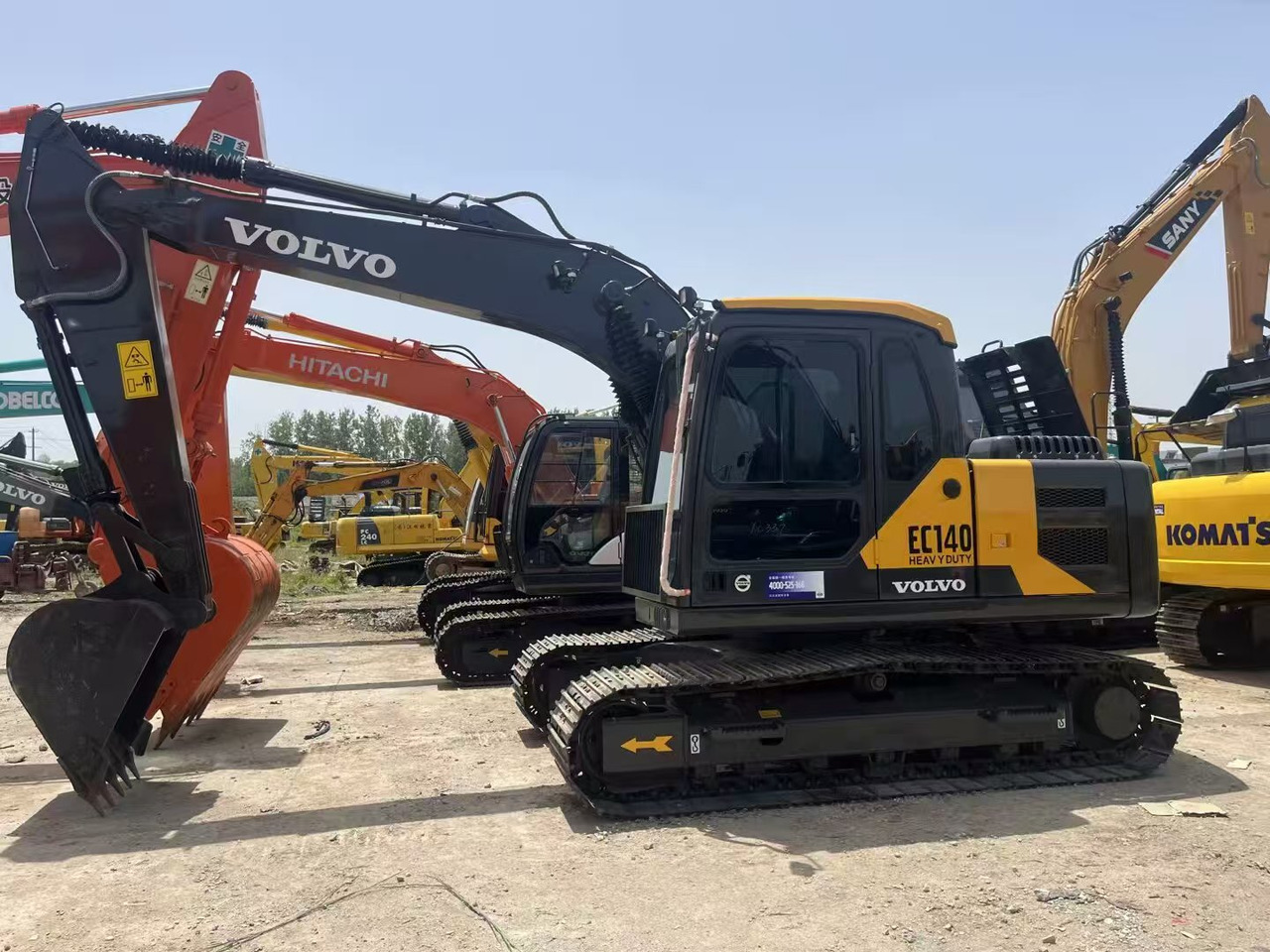 VOLVO EC140 - Bager guseničar: slika 2 VOLVO EC140 - Bager guseničar: slika 2