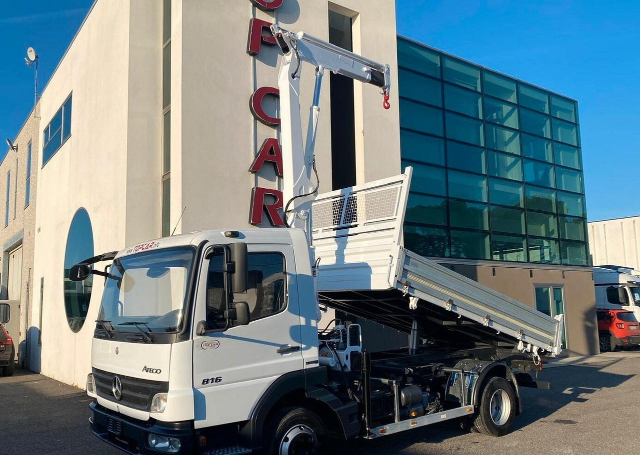 MERCEDES 816 ATEGO CASSONE RIBALTABILE E GRU - Druga mašina: slika 3 MERCEDES 816 ATEGO CASSONE RIBALTABILE E GRU - Druga mašina: slika 3
