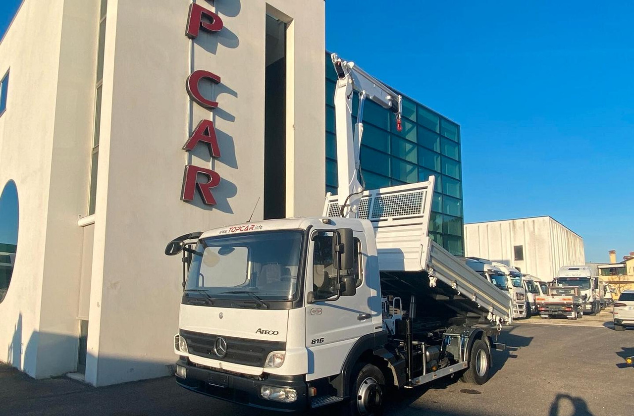 MERCEDES 816 ATEGO CASSONE RIBALTABILE E GRU - Druga mašina: slika 1 MERCEDES 816 ATEGO CASSONE RIBALTABILE E GRU - Druga mašina: slika 1