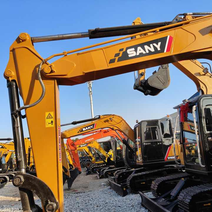 China Brand Used Sany Sy95c Mini Excavator 6ton Crawler Earth Digger Machine for Sale - Mini bager: slika 1 China Brand Used Sany Sy95c Mini Excavator 6ton Crawler Earth Digger Machine for Sale - Mini bager: slika 1