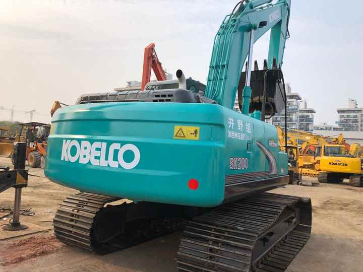 Used High-quality Original Japan Kobelco Sk200-8 Crawler Excavator in Hefei - Bager: slika 3 Used High-quality Original Japan Kobelco Sk200-8 Crawler Excavator in Hefei - Bager: slika 3