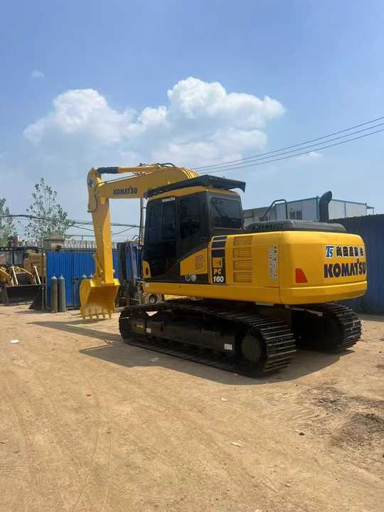 Used komatsu Pc160-7 Crawler Excavator Japan Original 16 Ton komatsu Crawler Excavator Construction Machine for Sale - Bager guseničar: slika 2 Used komatsu Pc160-7 Crawler Excavator Japan Original 16 Ton komatsu Crawler Excavator Construction Machine for Sale - Bager guseničar: slika 2