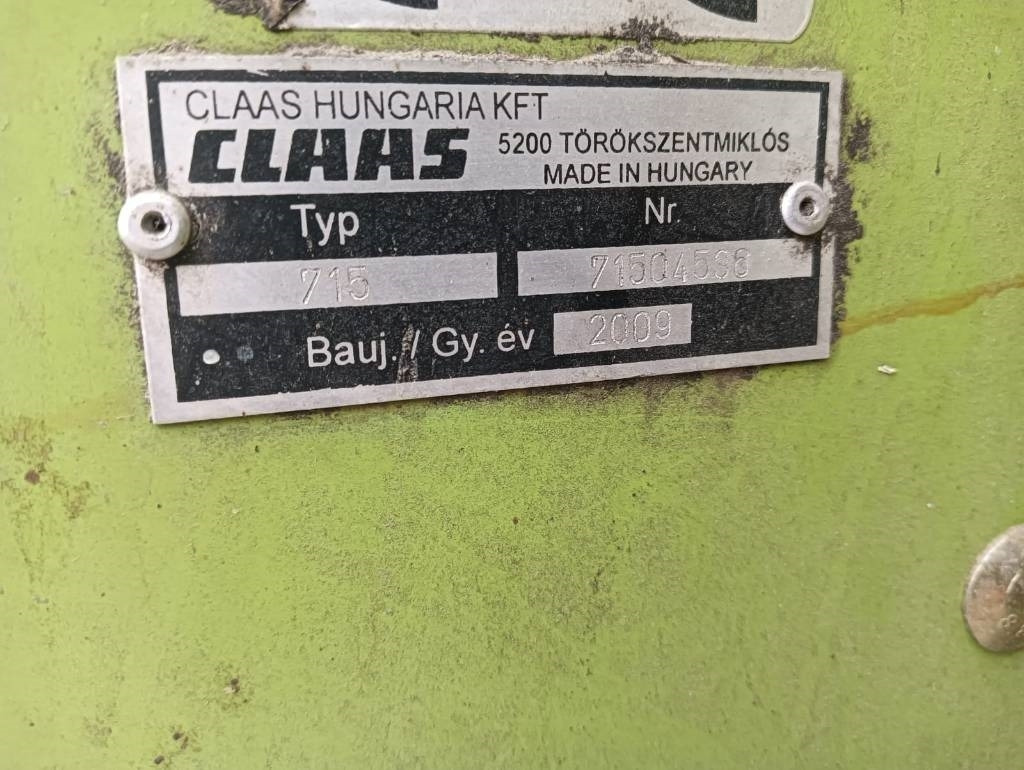 Claas C 750 - Prednji deo kombajna: slika 3 Claas C 750 - Prednji deo kombajna: slika 3