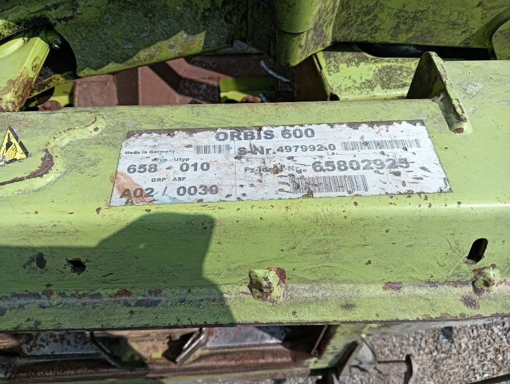 Claas Orbis 600 - Kombajn za stočnu hranu: slika 5 Claas Orbis 600 - Kombajn za stočnu hranu: slika 5