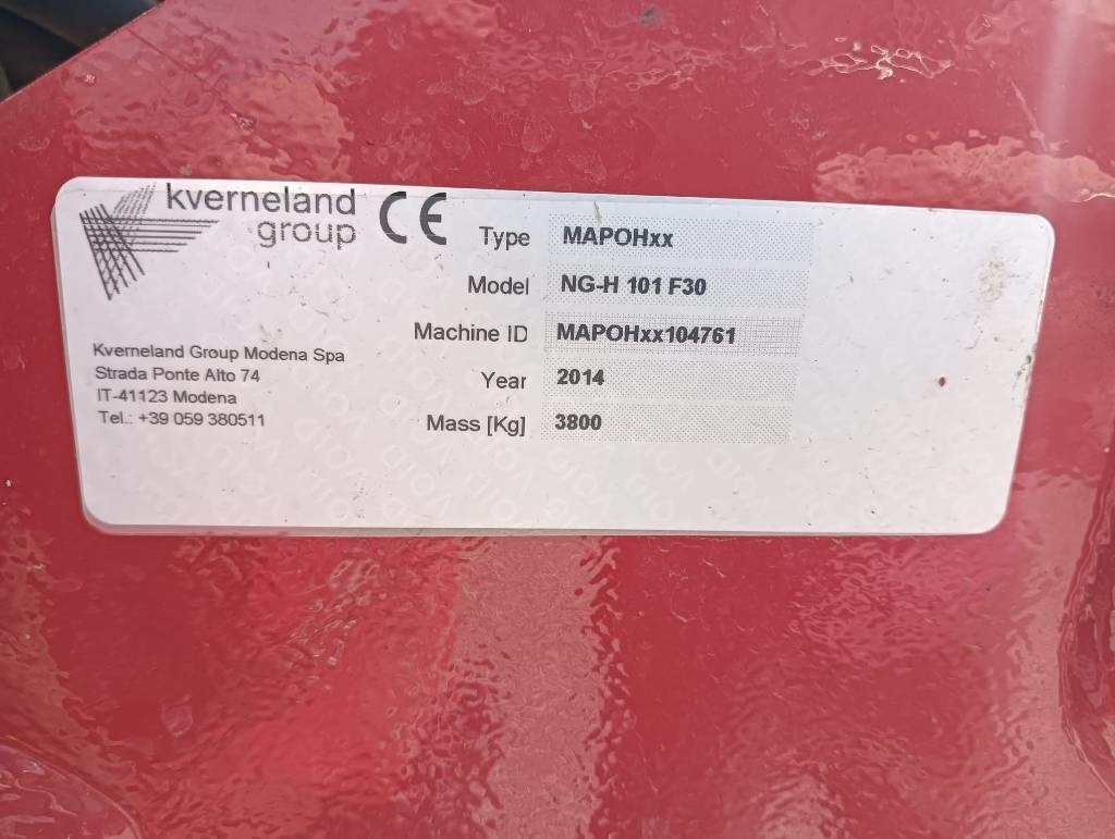 Kverneland NG-H101F30 - Drljača: slika 3 Kverneland NG-H101F30 - Drljača: slika 3