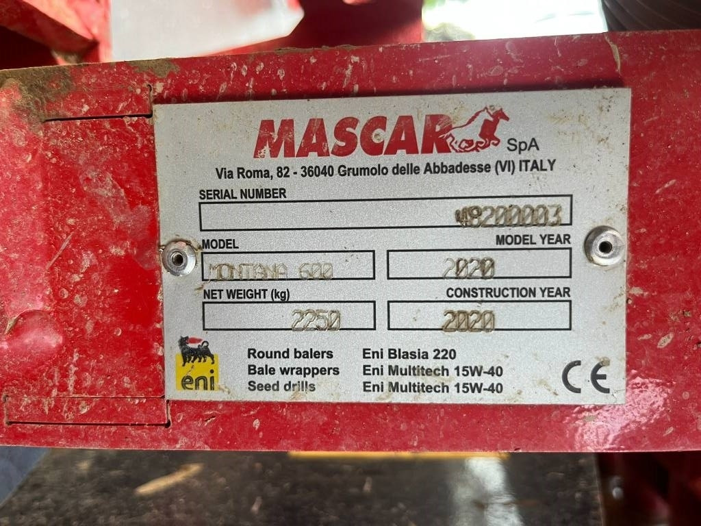 Mascar Montana 600 - Mašina za preciznu setvu: slika 3 Mascar Montana 600 - Mašina za preciznu setvu: slika 3