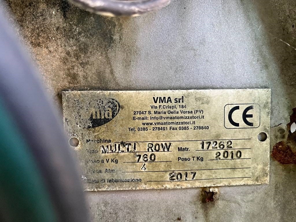 VMA MULTI ROW - Vučena prskalica: slika 5 VMA MULTI ROW - Vučena prskalica: slika 5