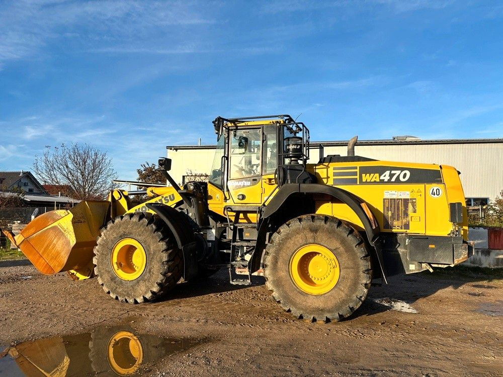 Komatsu WA470-8E0 Joystick-Lenkung ECSS - Utovarivač točkaš: slika 1 Komatsu WA470-8E0 Joystick-Lenkung ECSS - Utovarivač točkaš: slika 1