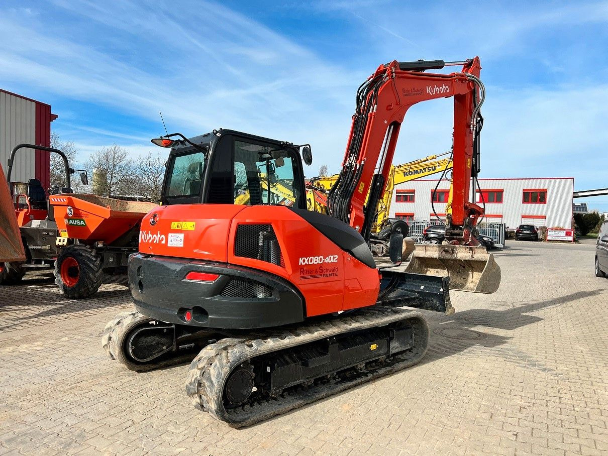 Kubota KX080-4@2 - Mini bager: slika 2 Kubota KX080-4@2 - Mini bager: slika 2