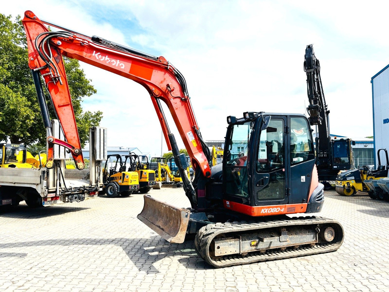 Kubota KX080-4 - Mini bager: slika 1 Kubota KX080-4 - Mini bager: slika 1