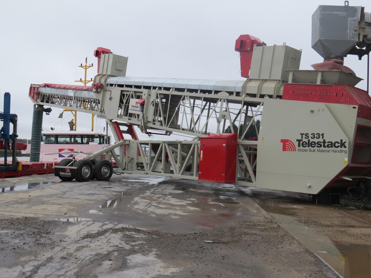 Telestack TS331 Ship Loading Conveyor - Teleskopski upravljač: slika 1 Telestack TS331 Ship Loading Conveyor - Teleskopski upravljač: slika 1