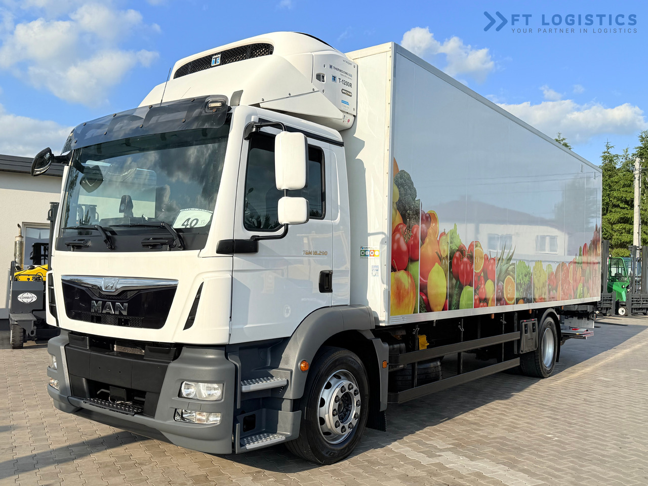 MAN TGM 18.290 / THERMOKING T-1200R / BI-TEMPERATURE / 19 PALLETS / 90% TYRES / EXCELLENT CONDITION / DHOLLANDIA TAIL LIFT / SIDE DOOR / PAYLOAD 8,220 KG - Hladnjača: slika 1 MAN TGM 18.290 / THERMOKING T-1200R / BI-TEMPERATURE / 19 PALLETS / 90% TYRES / EXCELLENT CONDITION / DHOLLANDIA TAIL LIFT / SIDE DOOR / PAYLOAD 8,220 KG - Hladnjača: slika 1