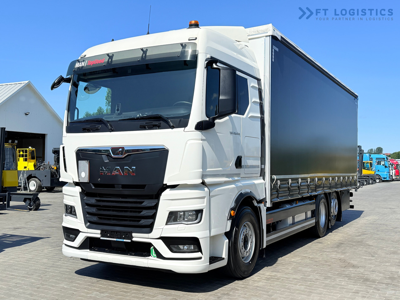 MAN TGX 26.470 / 19 Pallets / Steering Axle / 15 Ton Payload / Retarder / Excellent Condition - Kamion sa ceradom: slika 4 MAN TGX 26.470 / 19 Pallets / Steering Axle / 15 Ton Payload / Retarder / Excellent Condition - Kamion sa ceradom: slika 4