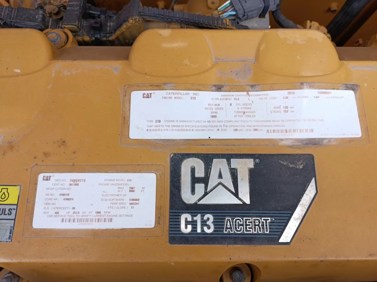 CATERPILLAR C13 - Motor za Bager: slika 5 CATERPILLAR C13 - Motor za Bager: slika 5
