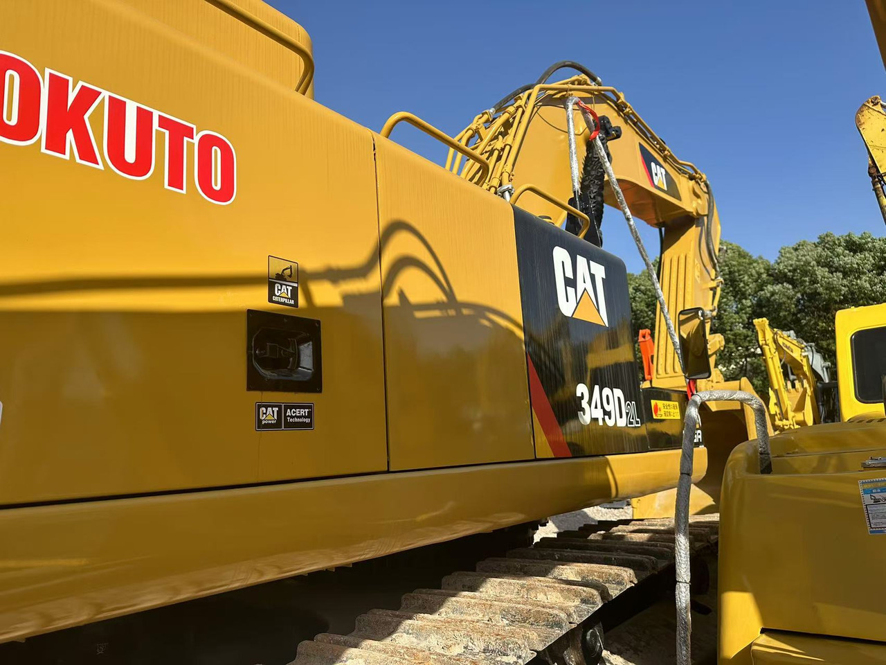 CATERPILLAR USED CAT EXCAVATOR 349D2L HOTSALE - Bager guseničar: slika 2 CATERPILLAR USED CAT EXCAVATOR 349D2L HOTSALE - Bager guseničar: slika 2