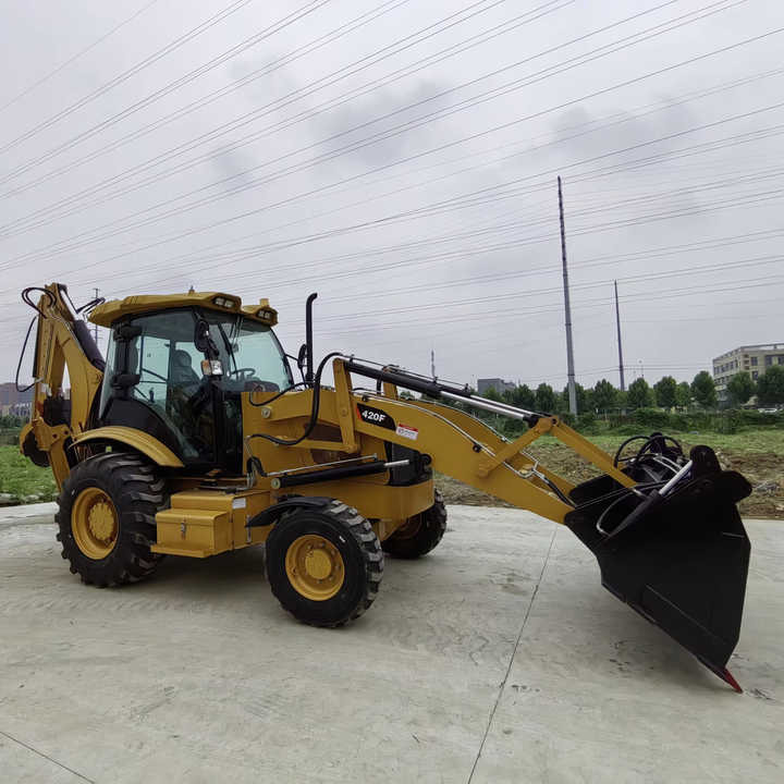 Cheap Prices Good Condition High Performance CAT 420F Used Backhoe Loader for Sale - Bager utovarivač: slika 1 Cheap Prices Good Condition High Performance CAT 420F Used Backhoe Loader for Sale - Bager utovarivač: slika 1