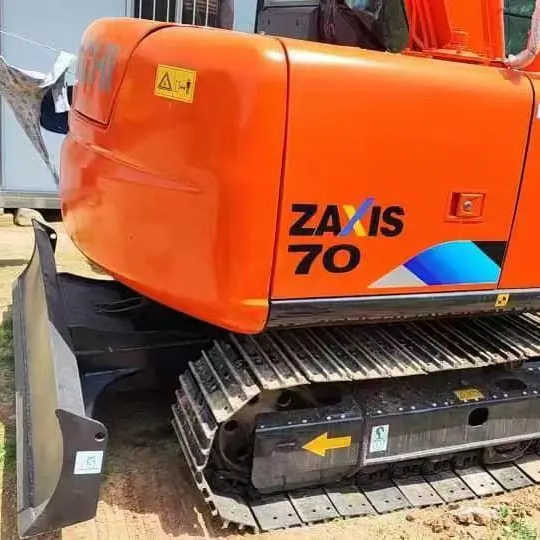 Used Hitachi Excavator ZX70 7ton Japan Import Second Hand Small Crawler ZX70 Excavator for Sale - Bager guseničar: slika 3 Used Hitachi Excavator ZX70 7ton Japan Import Second Hand Small Crawler ZX70 Excavator for Sale - Bager guseničar: slika 3