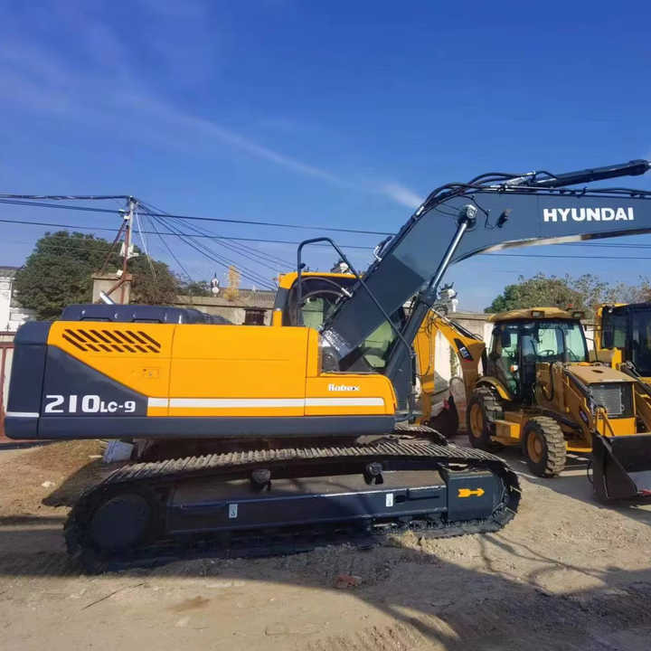 Hyundai Excavator Used Machine 210-9s Heavy Construction Equipment Crawler Excavator Hot Sale - Bager guseničar: slika 1 Hyundai Excavator Used Machine 210-9s Heavy Construction Equipment Crawler Excavator Hot Sale - Bager guseničar: slika 1