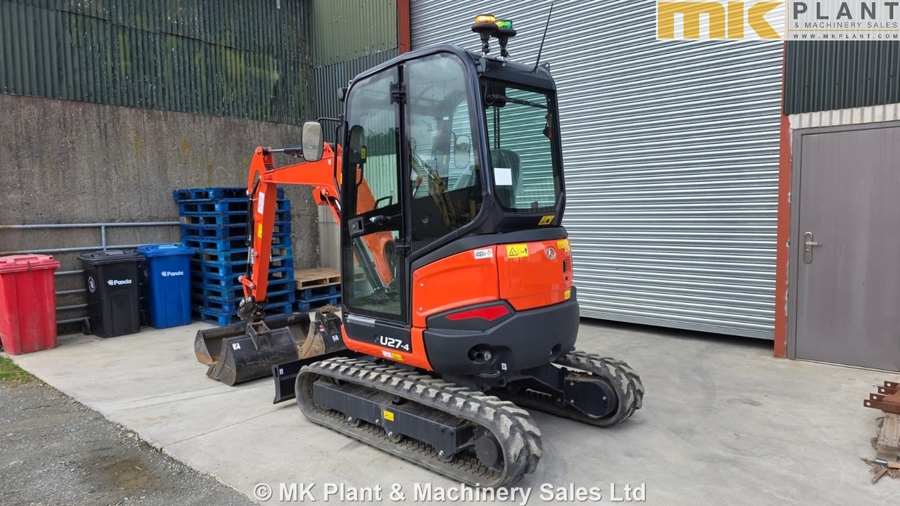 KUBOTA U27-4 - Mini bager: slika 3 KUBOTA U27-4 - Mini bager: slika 3