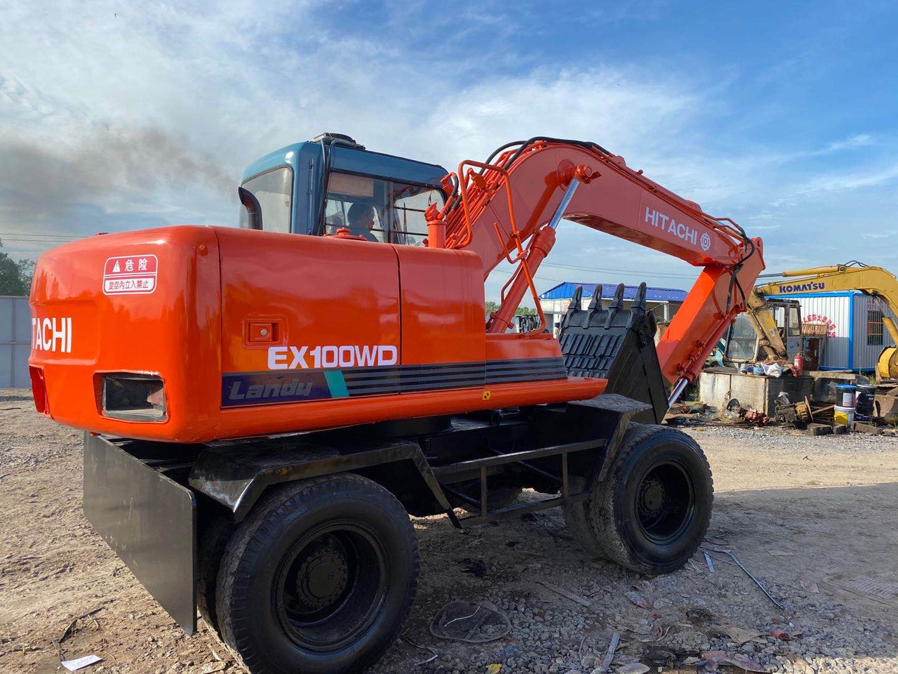 HITACHI EX100WD - Bager točkaš: slika 4 HITACHI EX100WD - Bager točkaš: slika 4