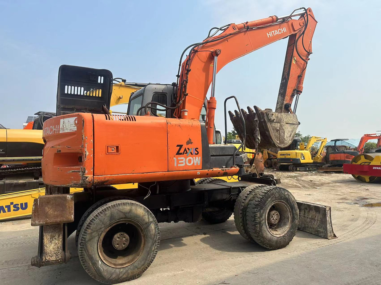 HITACHI ZX130 - Bager točkaš: slika 4 HITACHI ZX130 - Bager točkaš: slika 4