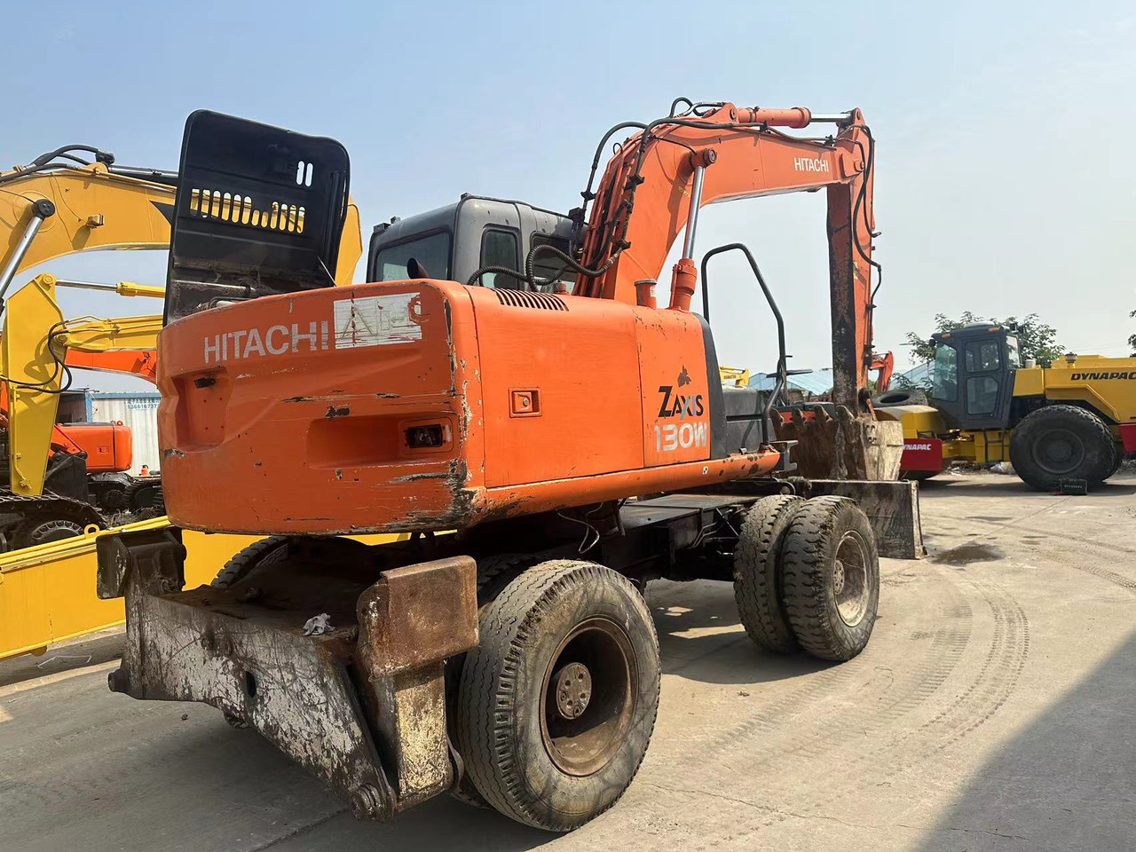 HITACHI ZX130 - Bager točkaš: slika 2 HITACHI ZX130 - Bager točkaš: slika 2
