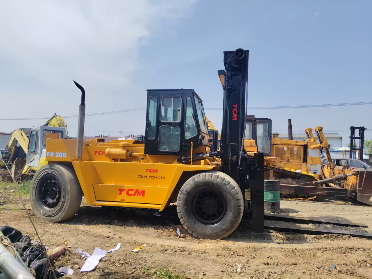 KOMATSU FD200 - Dizel viljuškar: slika 2 KOMATSU FD200 - Dizel viljuškar: slika 2
