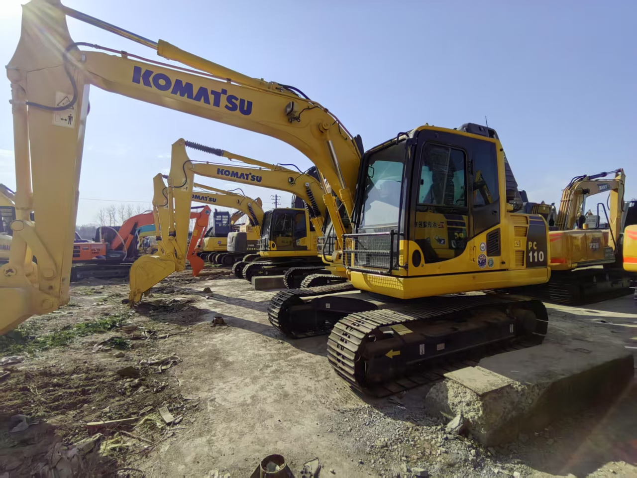 KOMATSU PC110-7 - Bager guseničar: slika 2 KOMATSU PC110-7 - Bager guseničar: slika 2