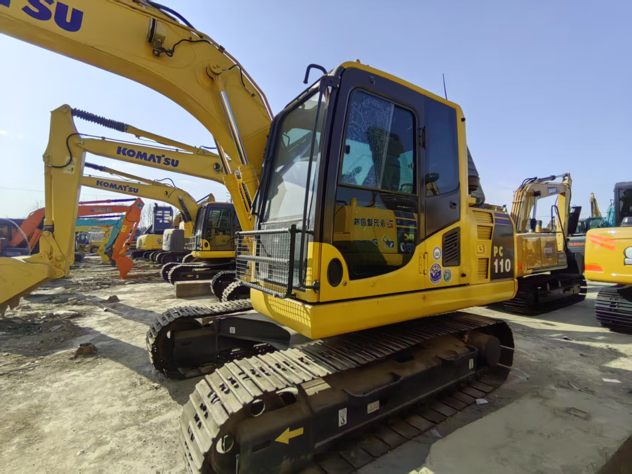 KOMATSU PC110-7 - Bager guseničar: slika 4 KOMATSU PC110-7 - Bager guseničar: slika 4