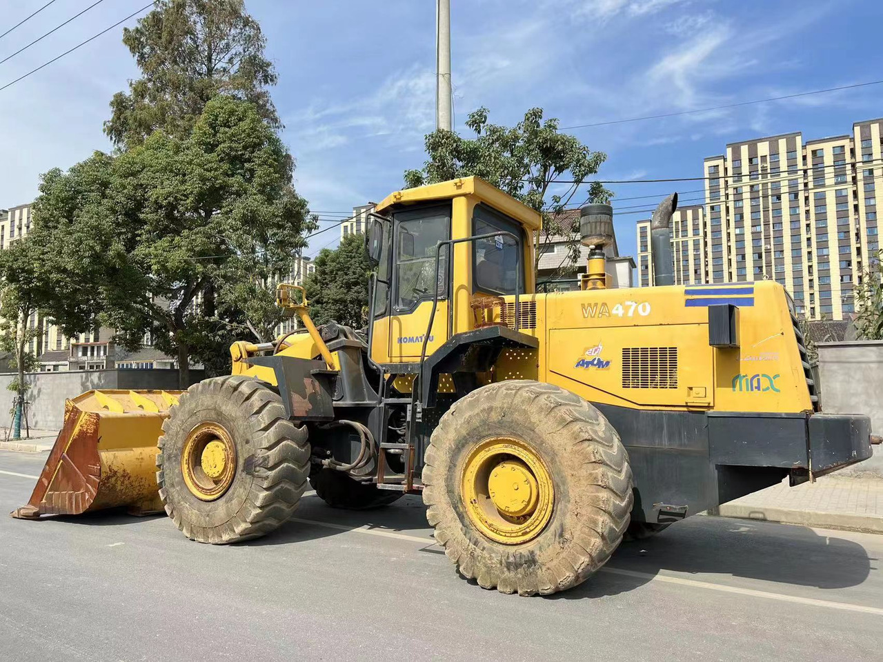 KOMATSU WA470-3 - Utovarivač točkaš: slika 1 KOMATSU WA470-3 - Utovarivač točkaš: slika 1