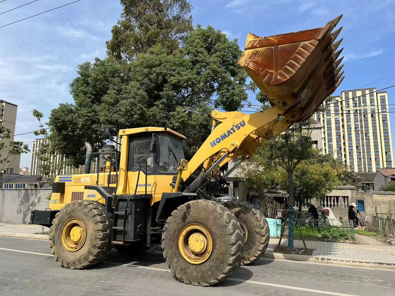 KOMATSU WA470-3 - Utovarivač točkaš: slika 5 KOMATSU WA470-3 - Utovarivač točkaš: slika 5