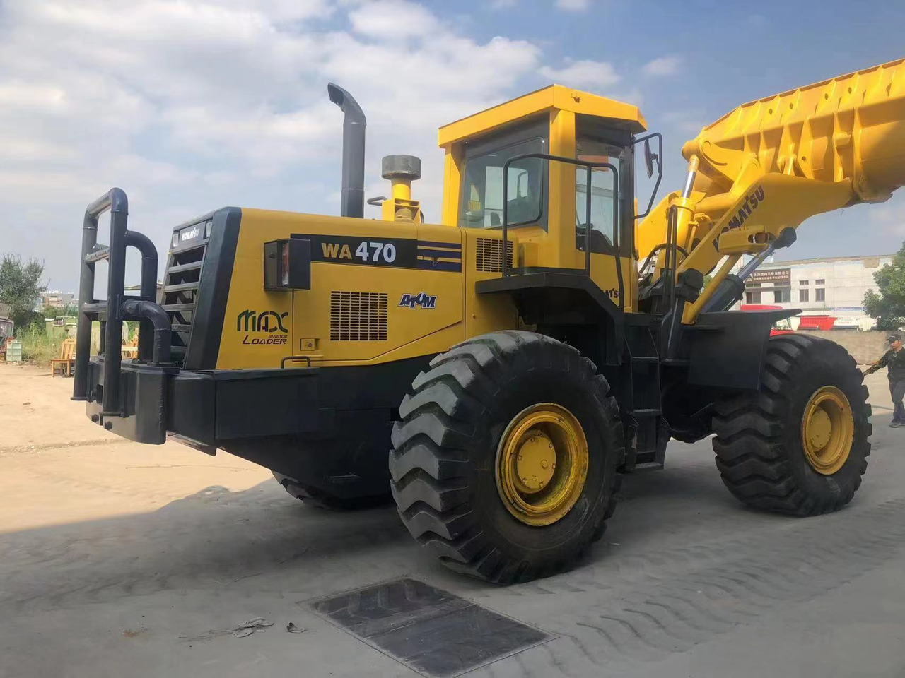 KOMATSU WA470-3 - Utovarivač točkaš: slika 1 KOMATSU WA470-3 - Utovarivač točkaš: slika 1